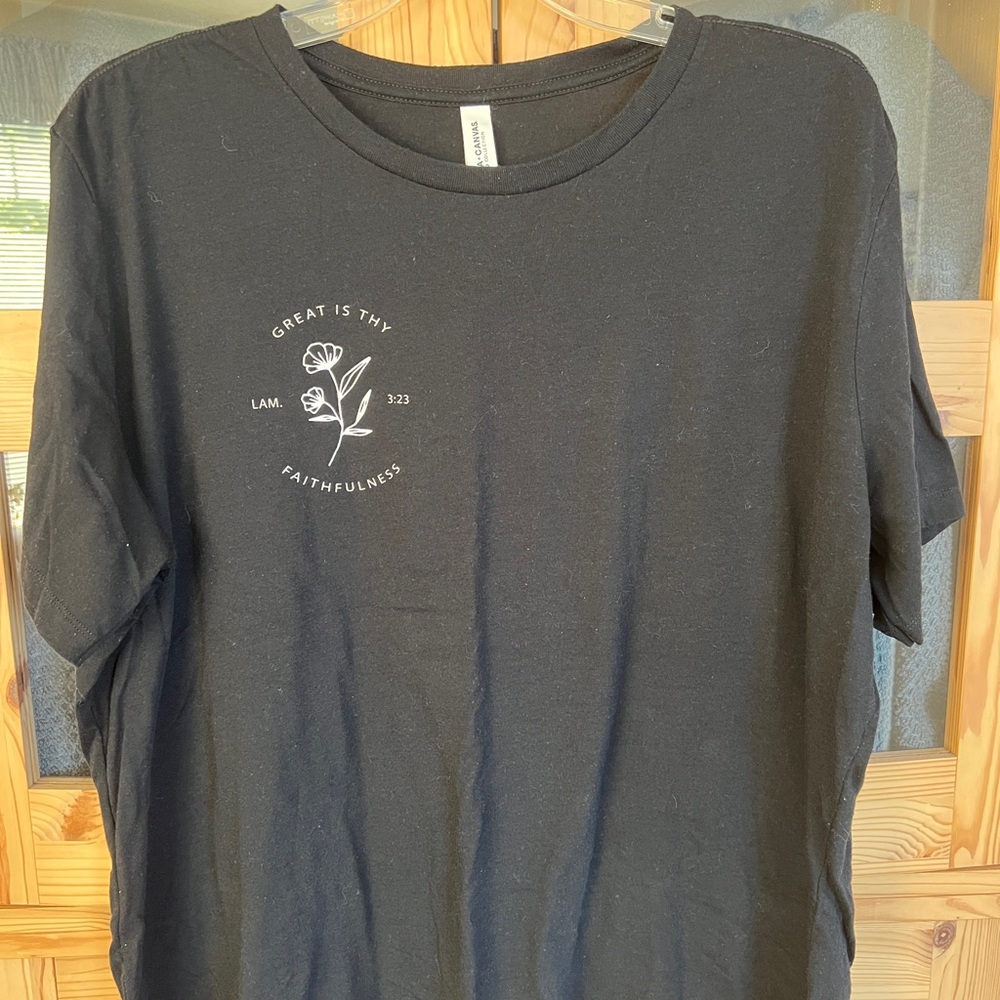 Black Faithfulness Graphic T-Shirt